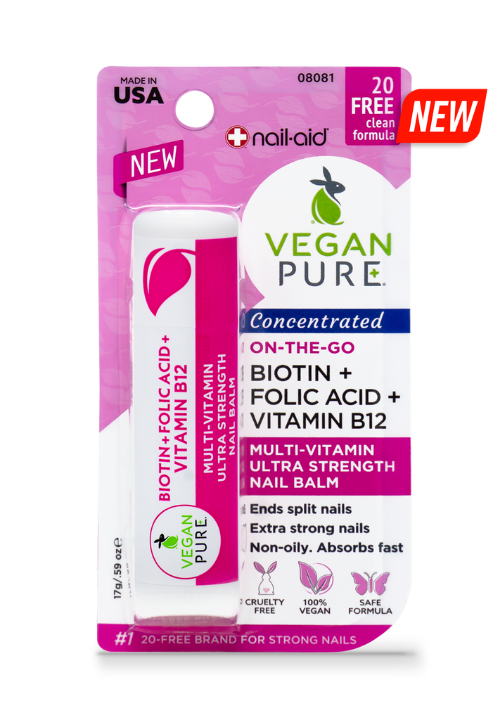 Biotin + Folic Acid + Vitamin B12 - Multi-Vitamin Ultra Strength Nail Balm