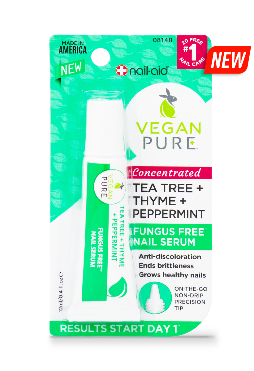 Tea Tree + Thyme + Peppermint Fungus Free Nail Serum Vegan Pure Beauty